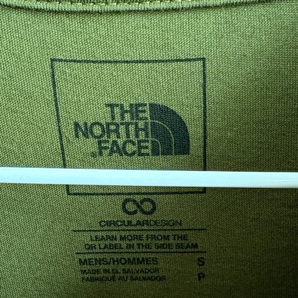 The North Face Men's Forest Green Short Sleeve Tee, S - Picture 2 of 5